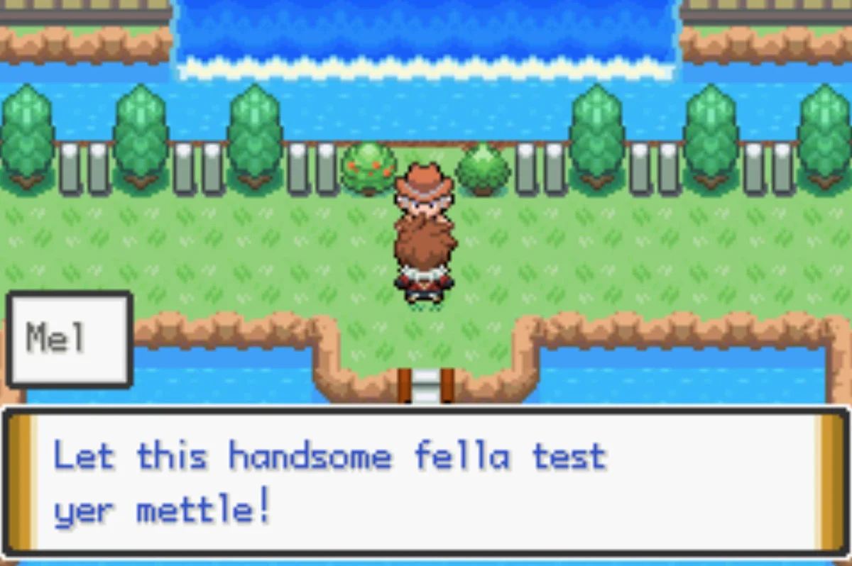 Mel shows off a little / Pokémon Unbound