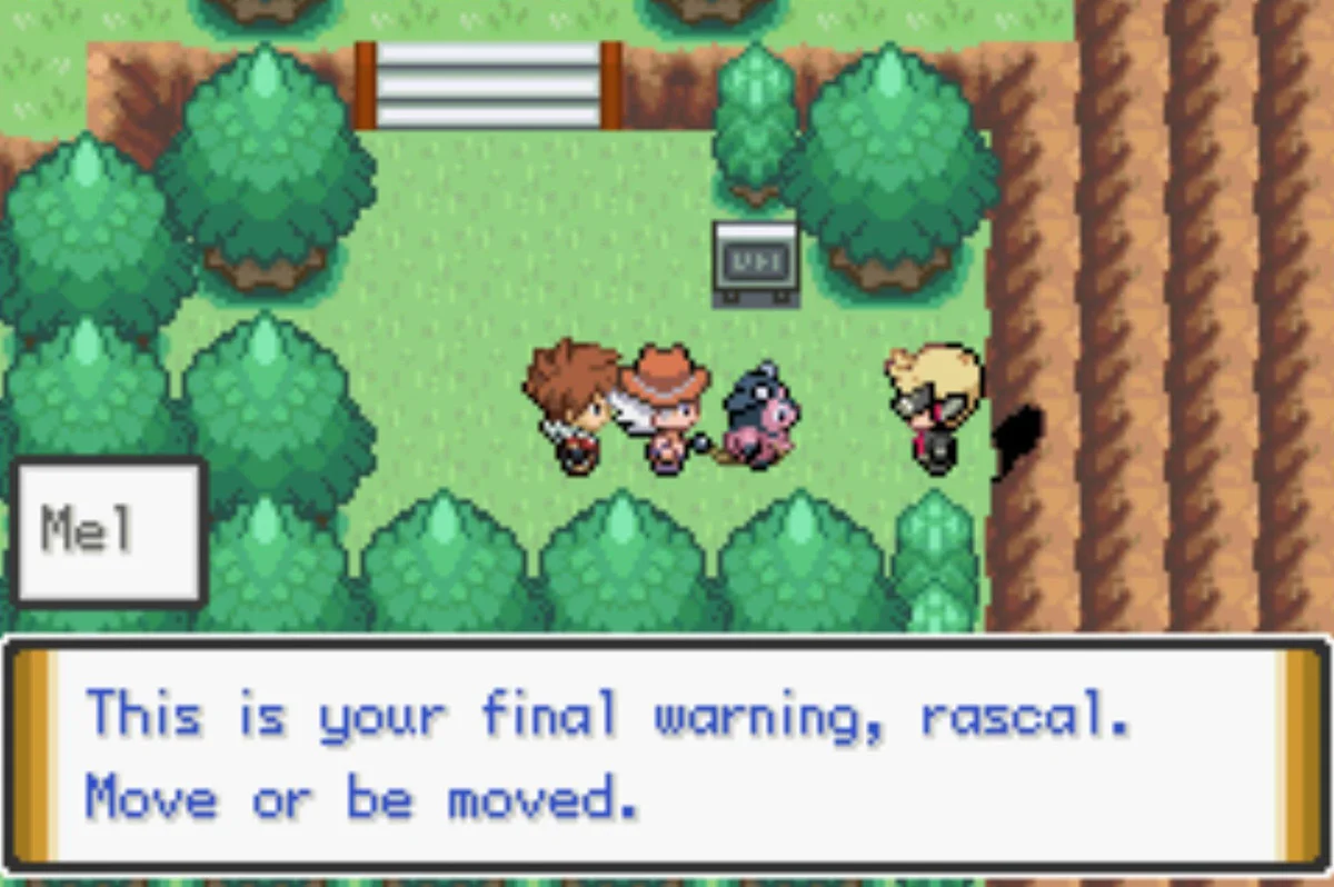 Mel lays down the law / Pokémon Unbound