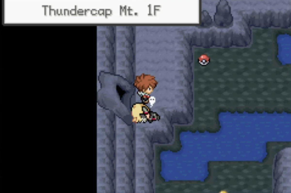 The entrance chamber of Thundercap Mountain / Pokémon Unbound