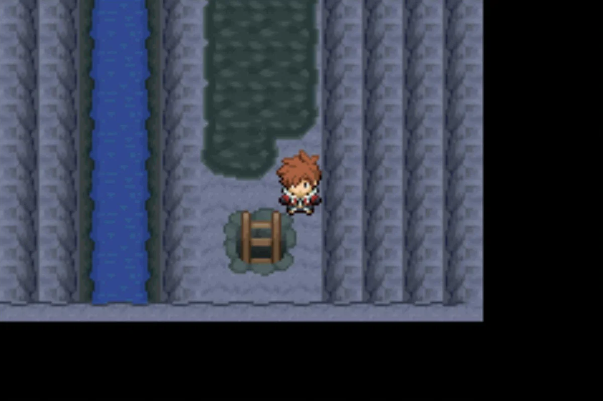 The fourth floor is just a spiral-shaped path / Pokémon Unbound