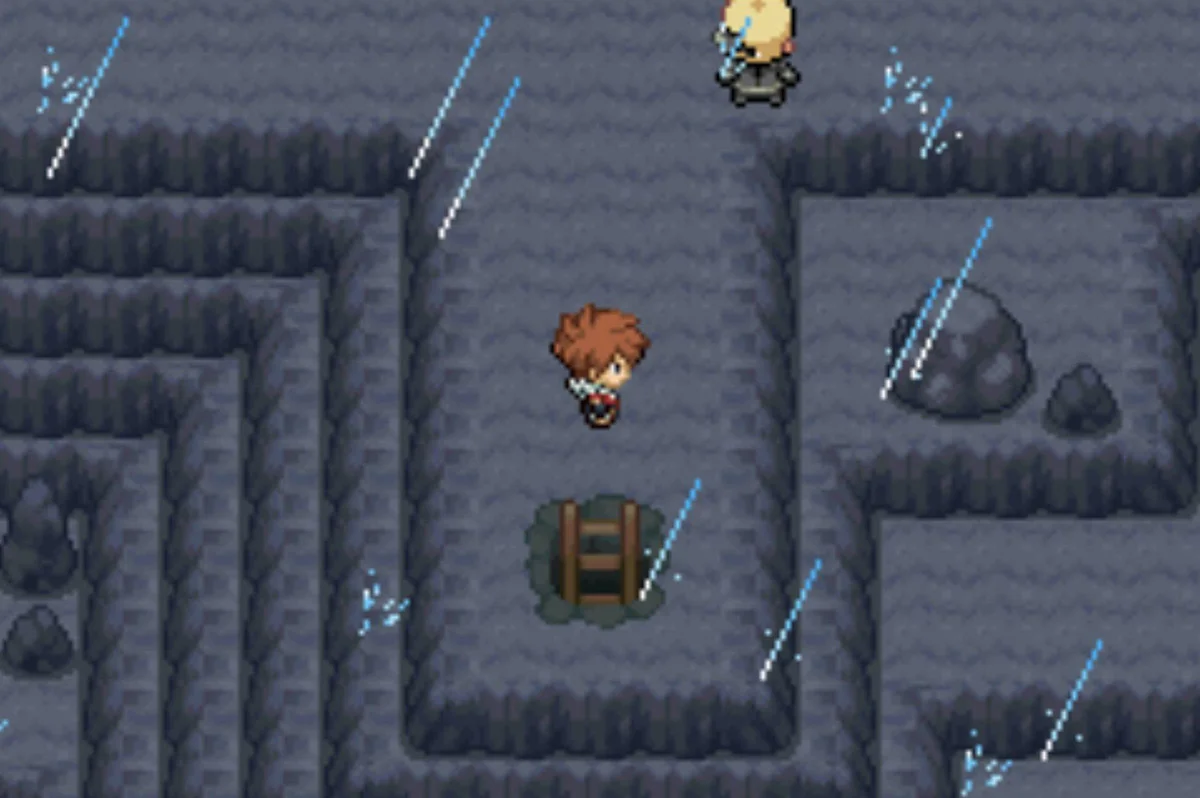 Out in the rain and thunder / Pokémon Unbound