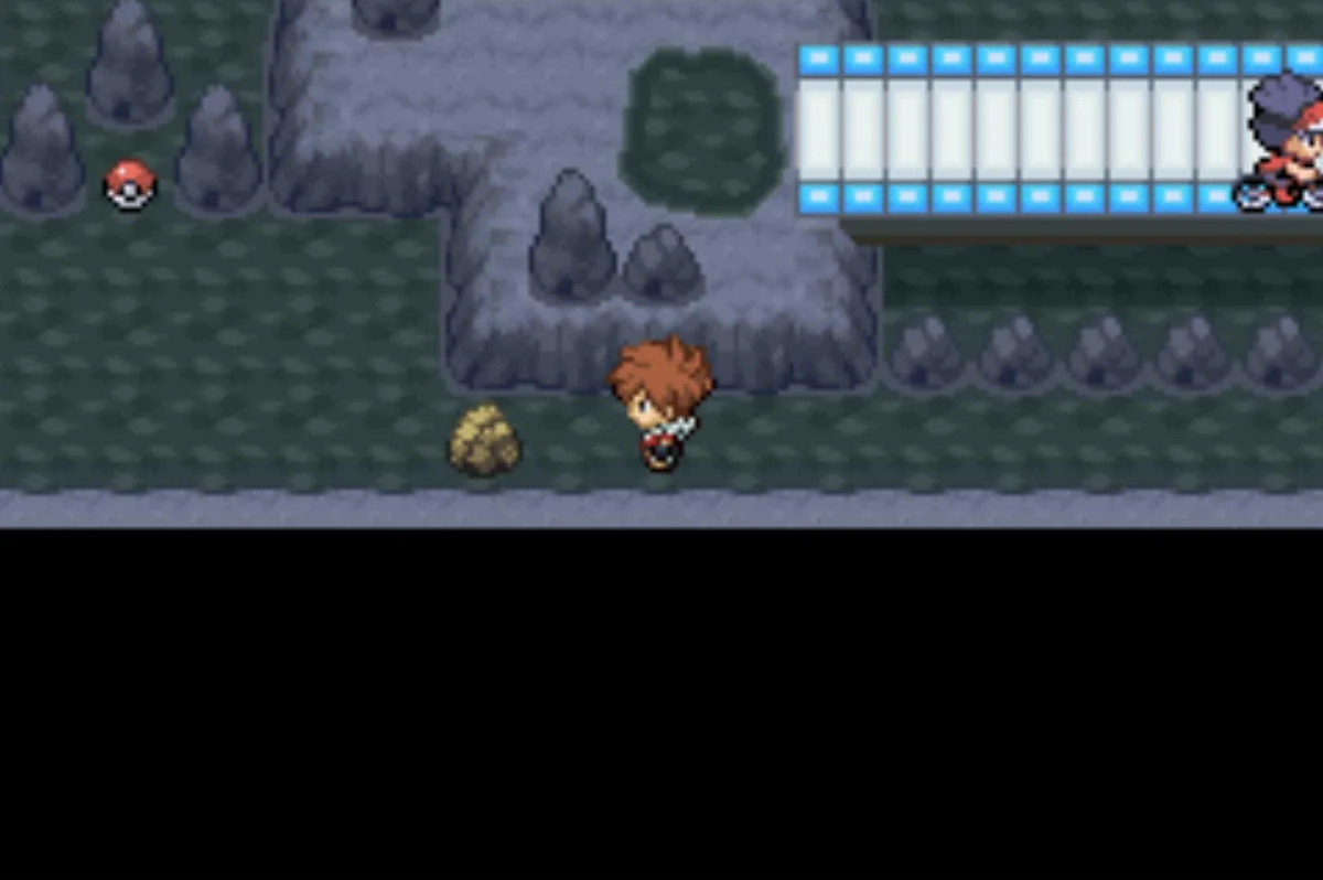 Break this rock and the encounter will start / Pokémon Unbound