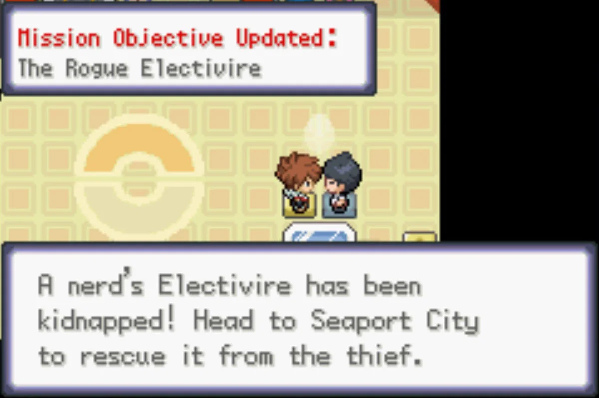 The Electivire was stolen / Pokémon Unbound