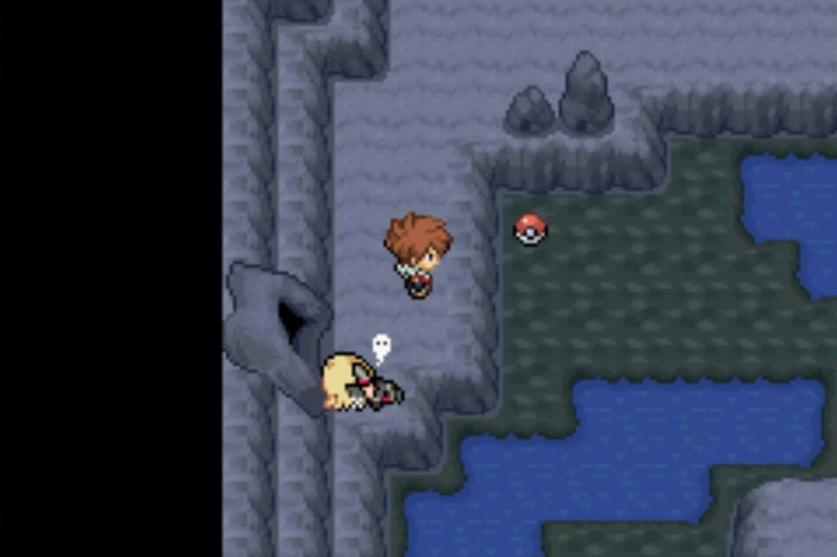 The Grunt is knocked out cold / Pokémon Unbound