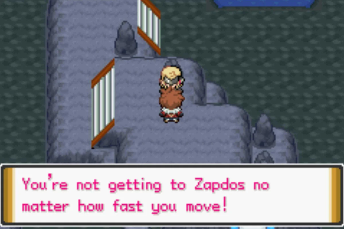 The Shadow Grunt blocks your path / Pokémon Unbound