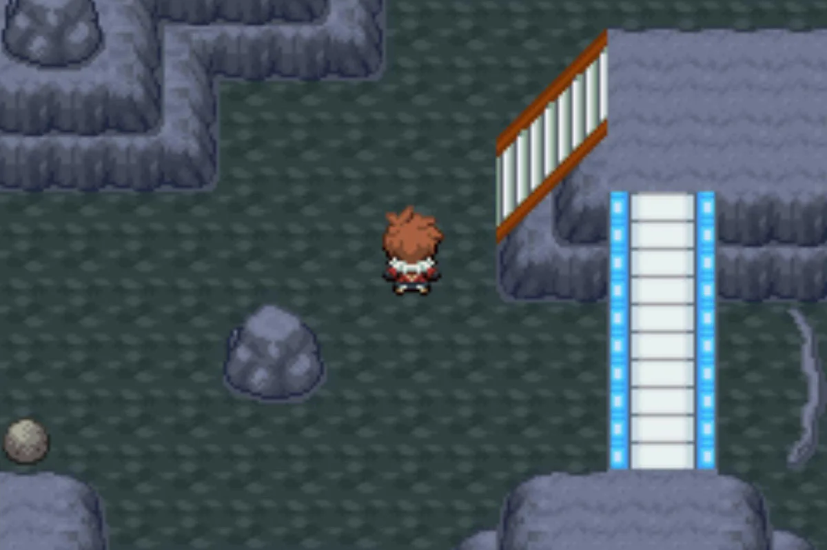 Further progress is northeast along the cave floor / Pokémon Unbound