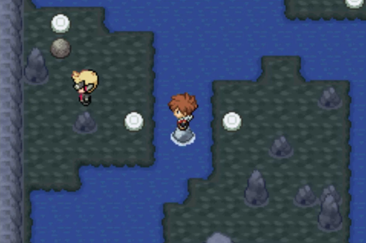 A Shadow Grunt waits on the western side / Pokémon Unbound