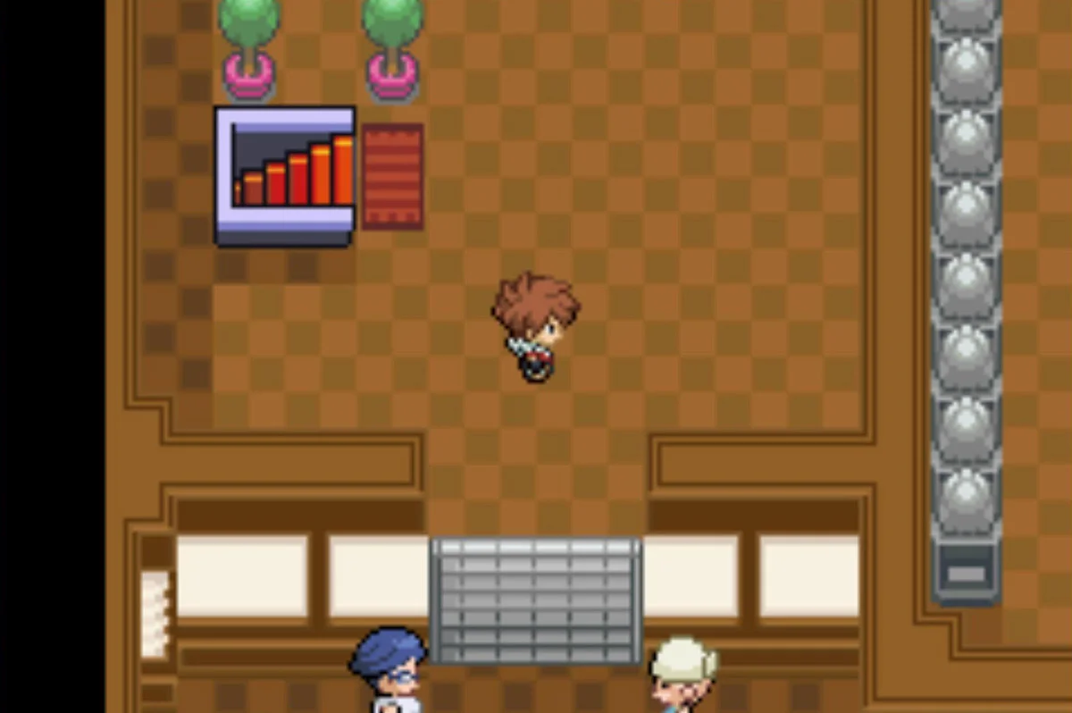 The gate and the second staircase / Pokémon Unbound