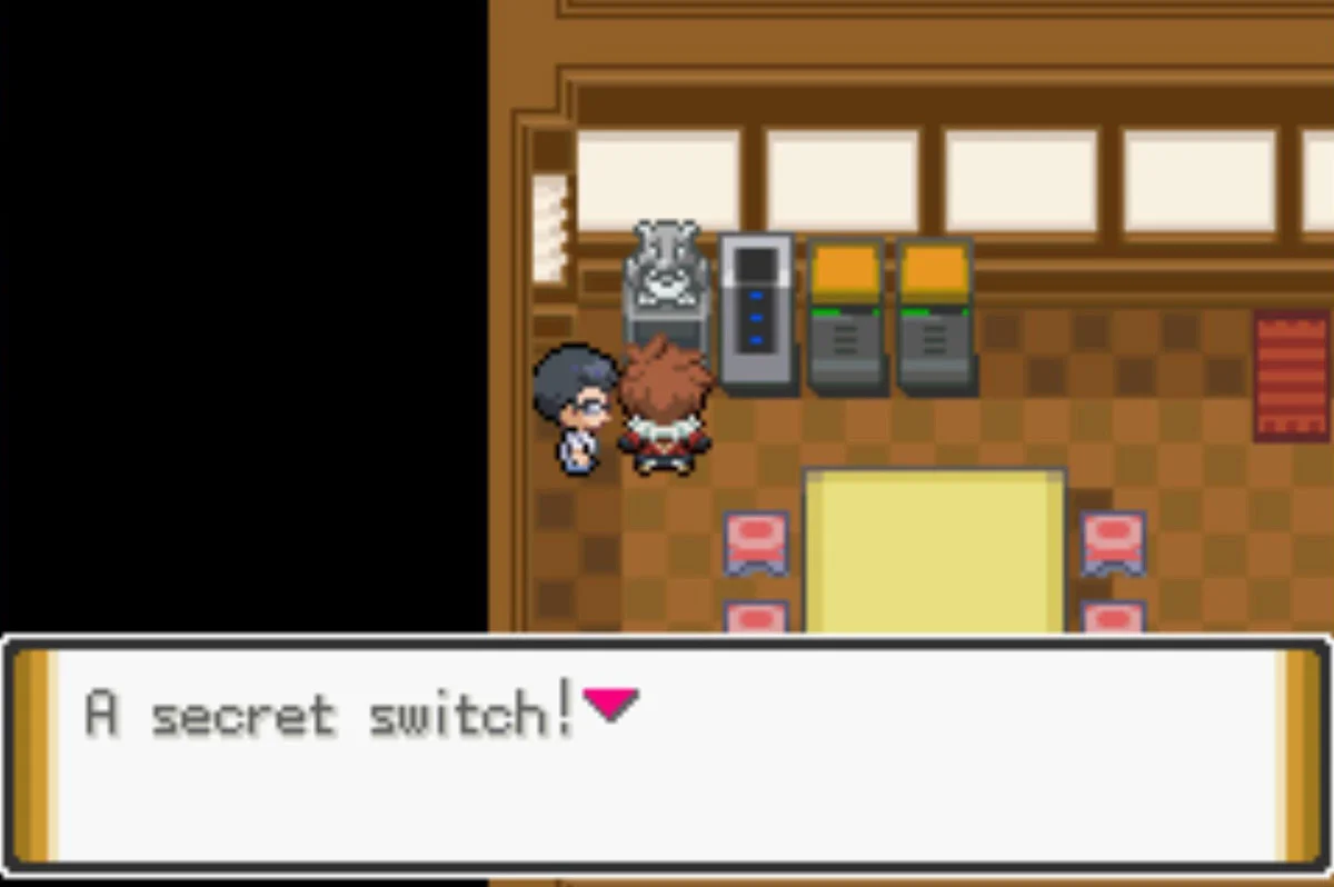 Scientist Ted and the secret switch / Pokémon Unbound