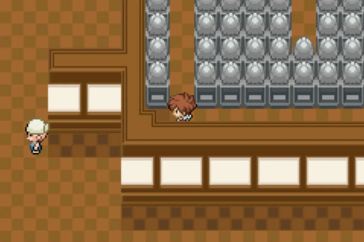 The left path in the Statue Maze / Pokémon Unbound