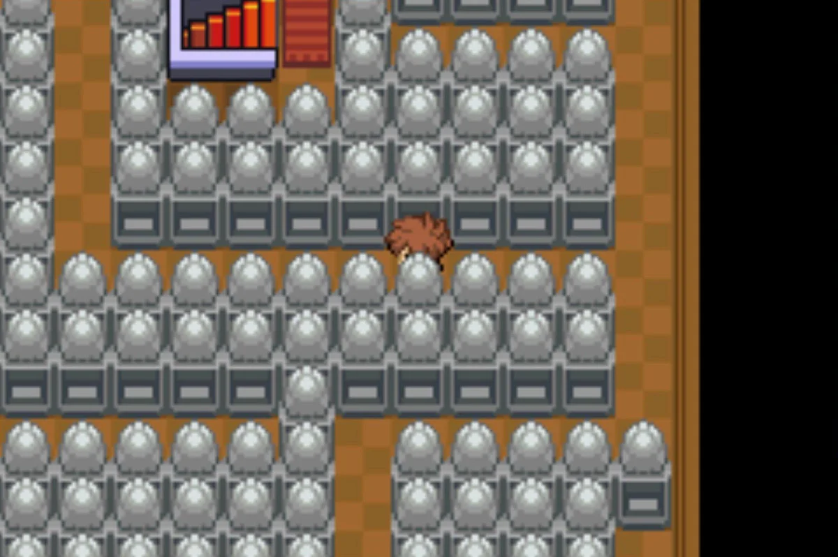 The route to the staircase / Pokémon Unbound