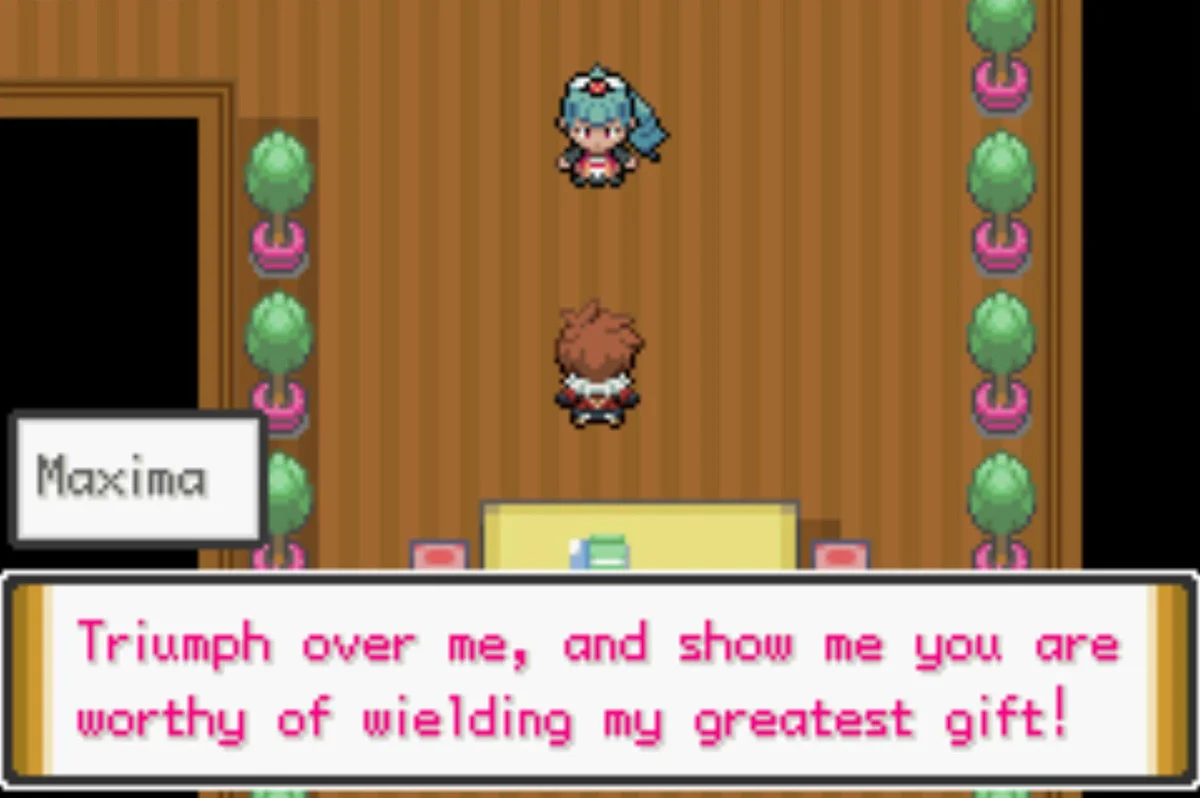 Maxima is your obstacle to obtaining Mega Evolution / Pokémon Unbound