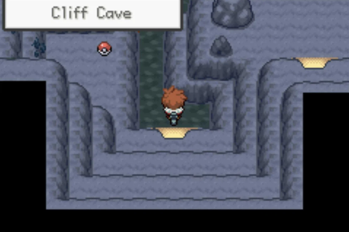 Cliff Cave first chamber / Pokémon Unbound