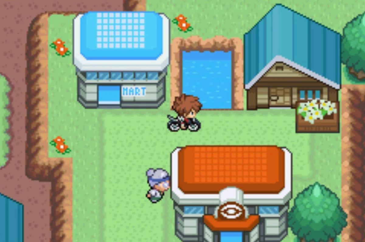The central part of town / Pokémon Unbound