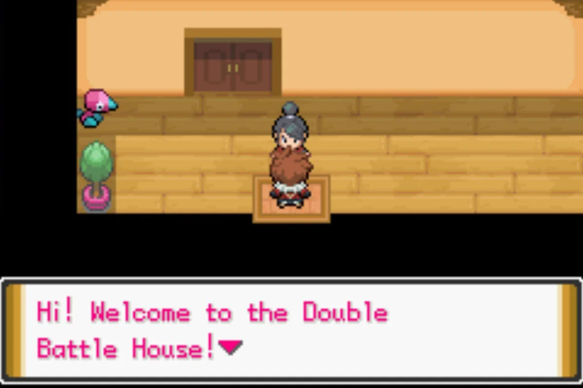 Inside the Double Battle House / Pokémon Unbound