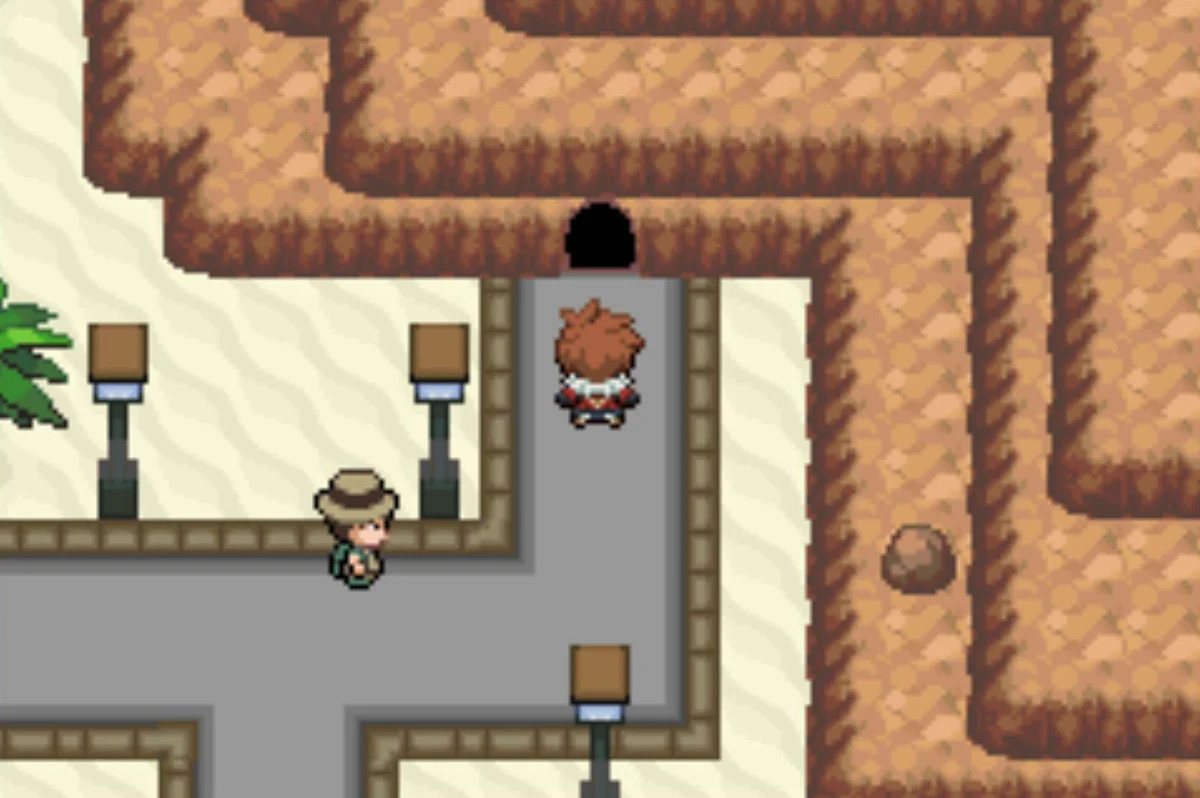 Rift Cave entrance / Pokémon Unbound