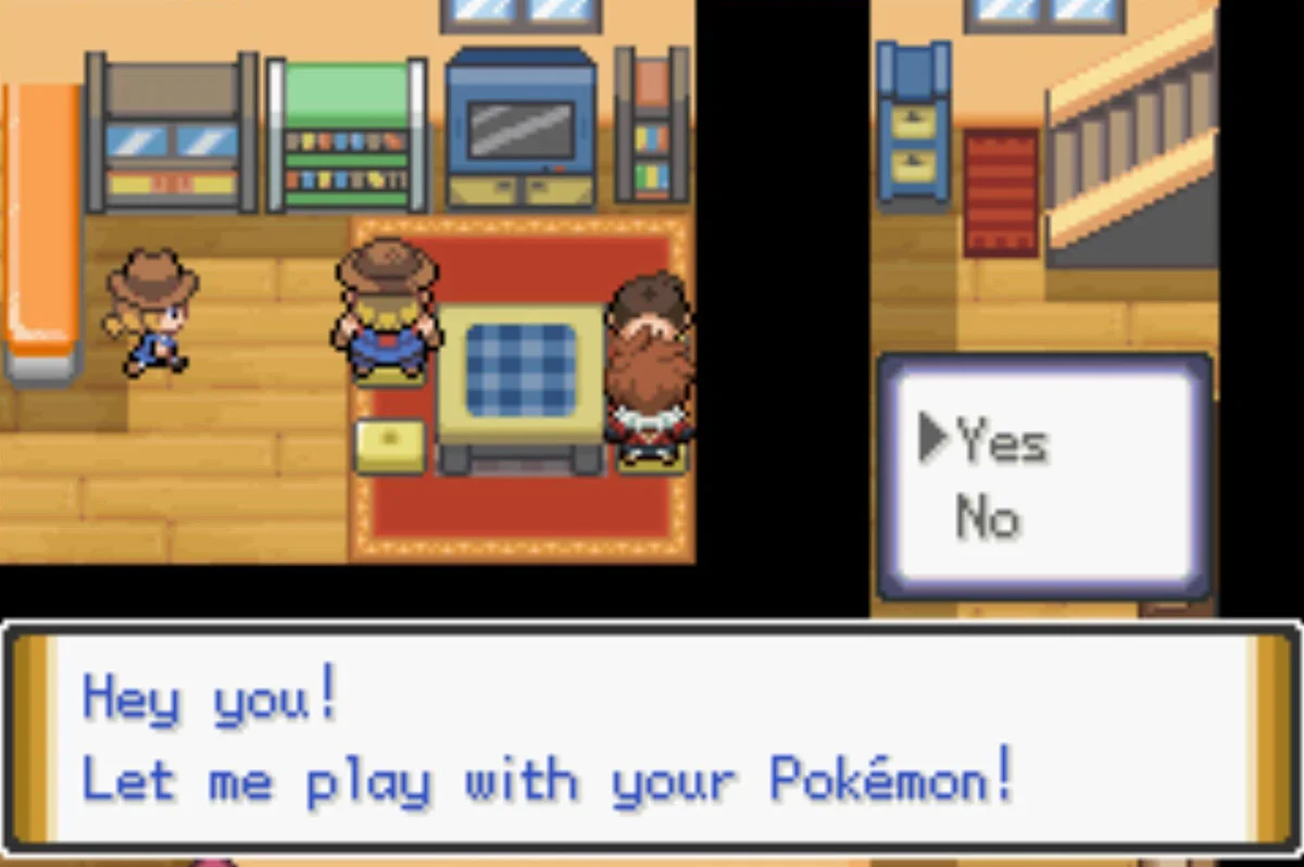 This boy just wants to play with Pokemon / Pokémon Unbound