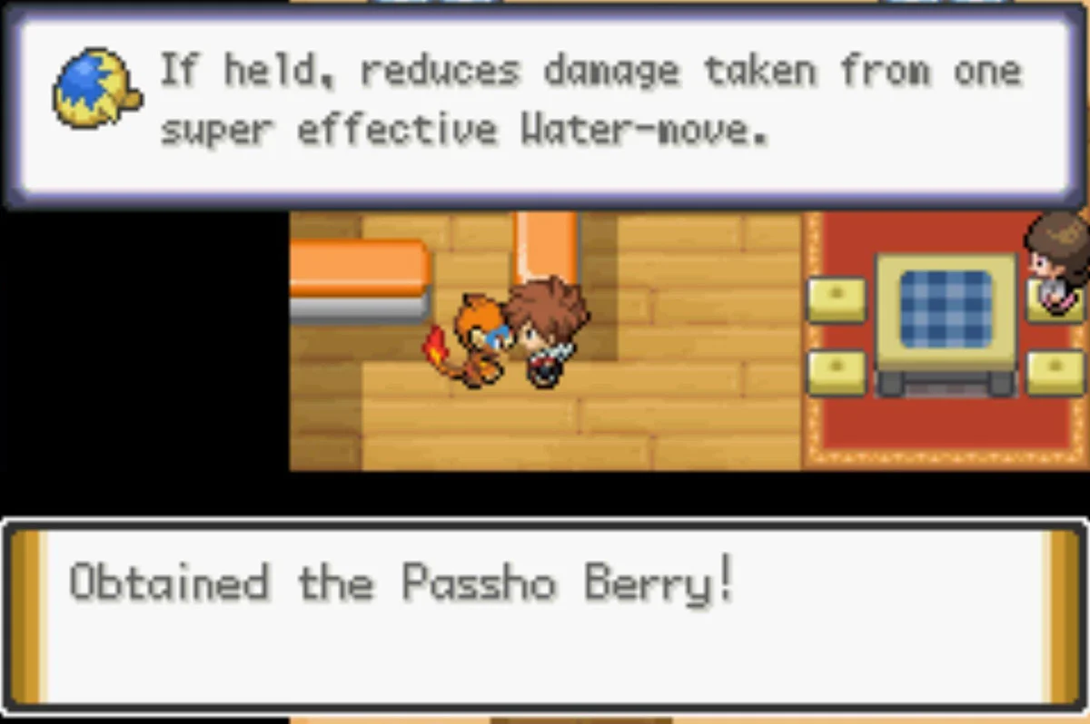 A free Passho Berry / Pokémon Unbound