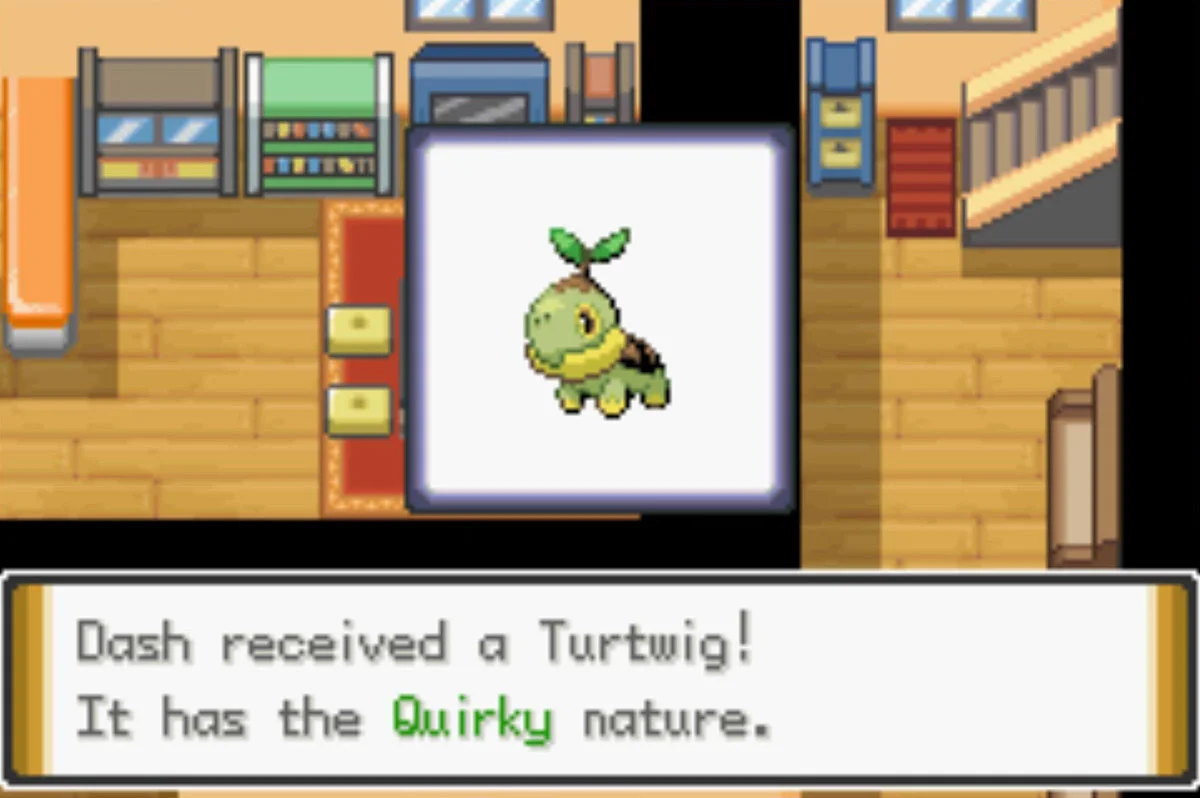 Getting a free Turtwig / Pokémon Unbound
