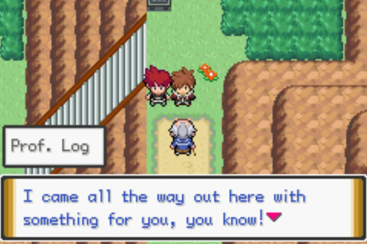 Professor Log has a gift for you / Pokémon Unbound