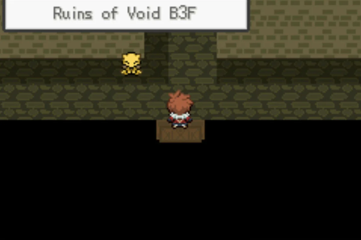 The entrance to the catacombs / Pokémon Unbound