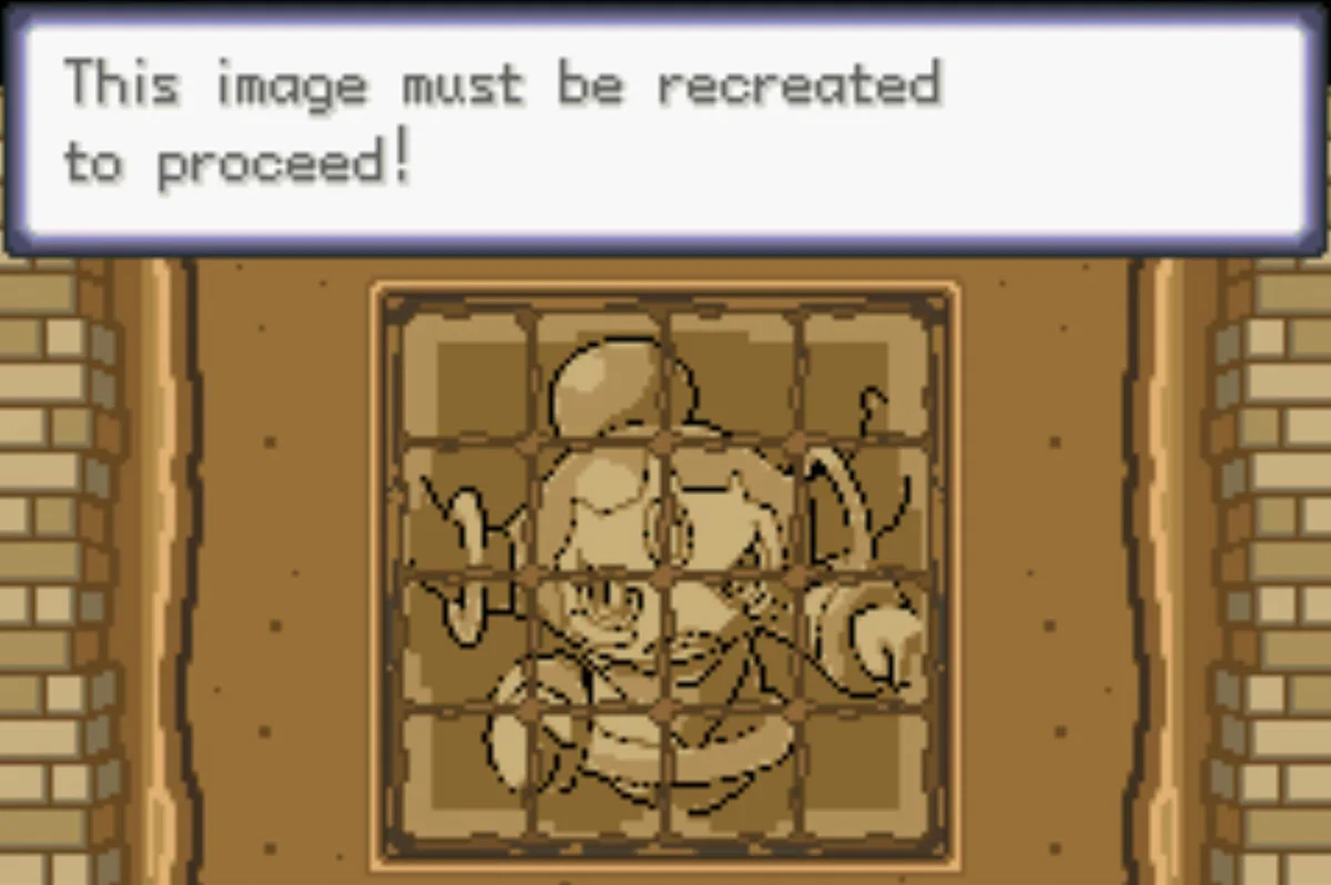 The Hoopa must be assembled properly / Pokémon Unbound