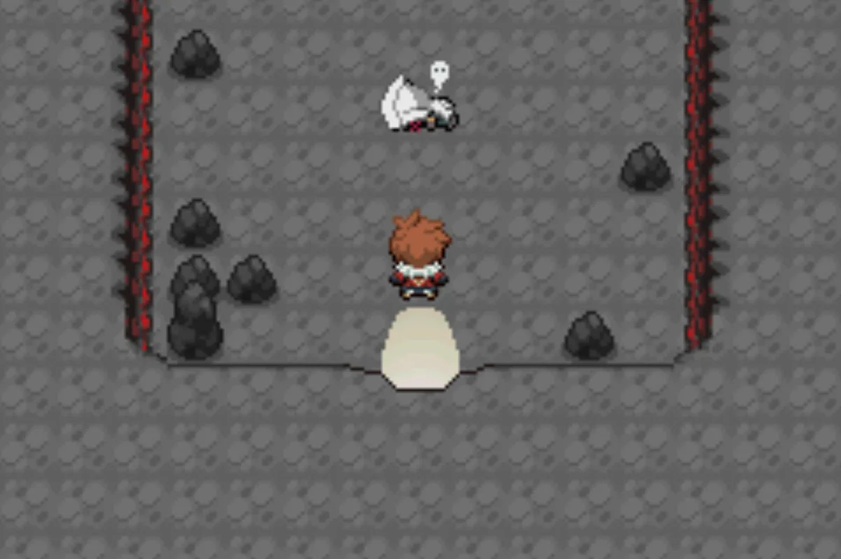 Entering the depths of Cinder Volcano / Pokémon Unbound