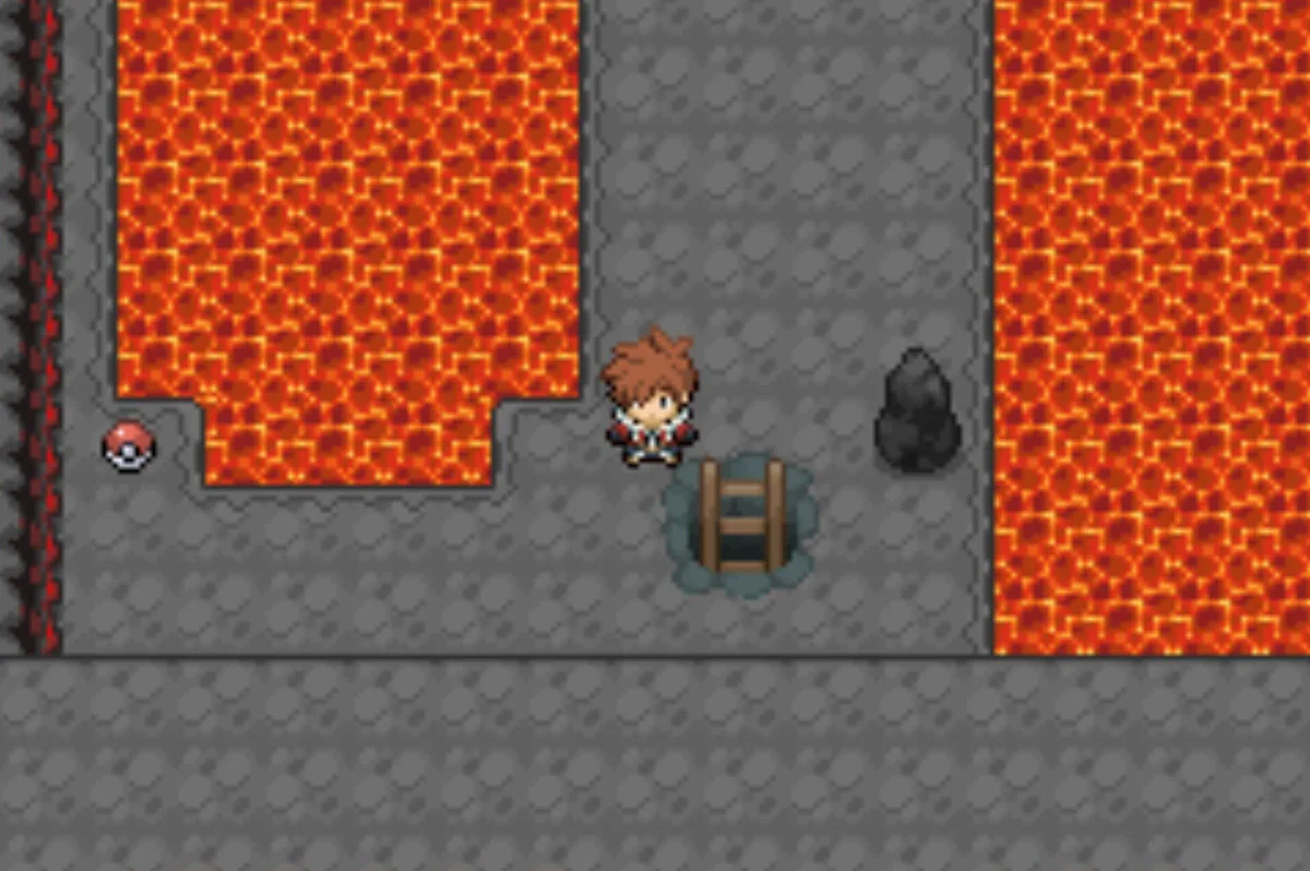 The ladder to the heart of the volcano / Pokémon Unbound