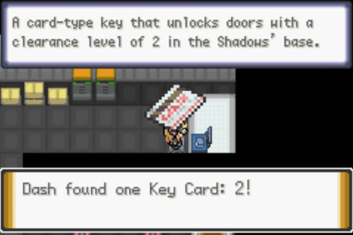 The Level 2 Key Card / Pokémon Unbound