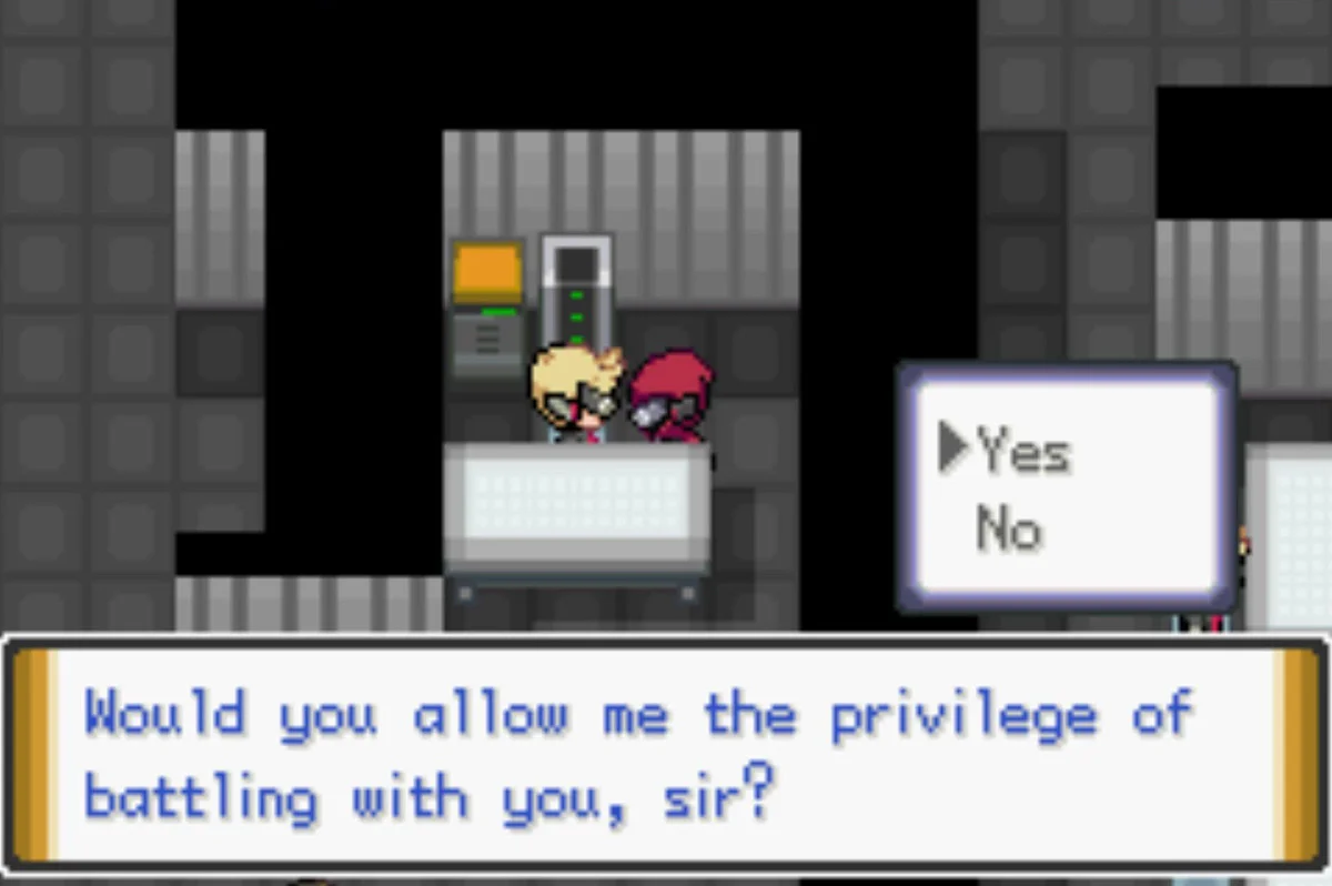 The Shadow Grunt wants to spar with you / Pokémon Unbound