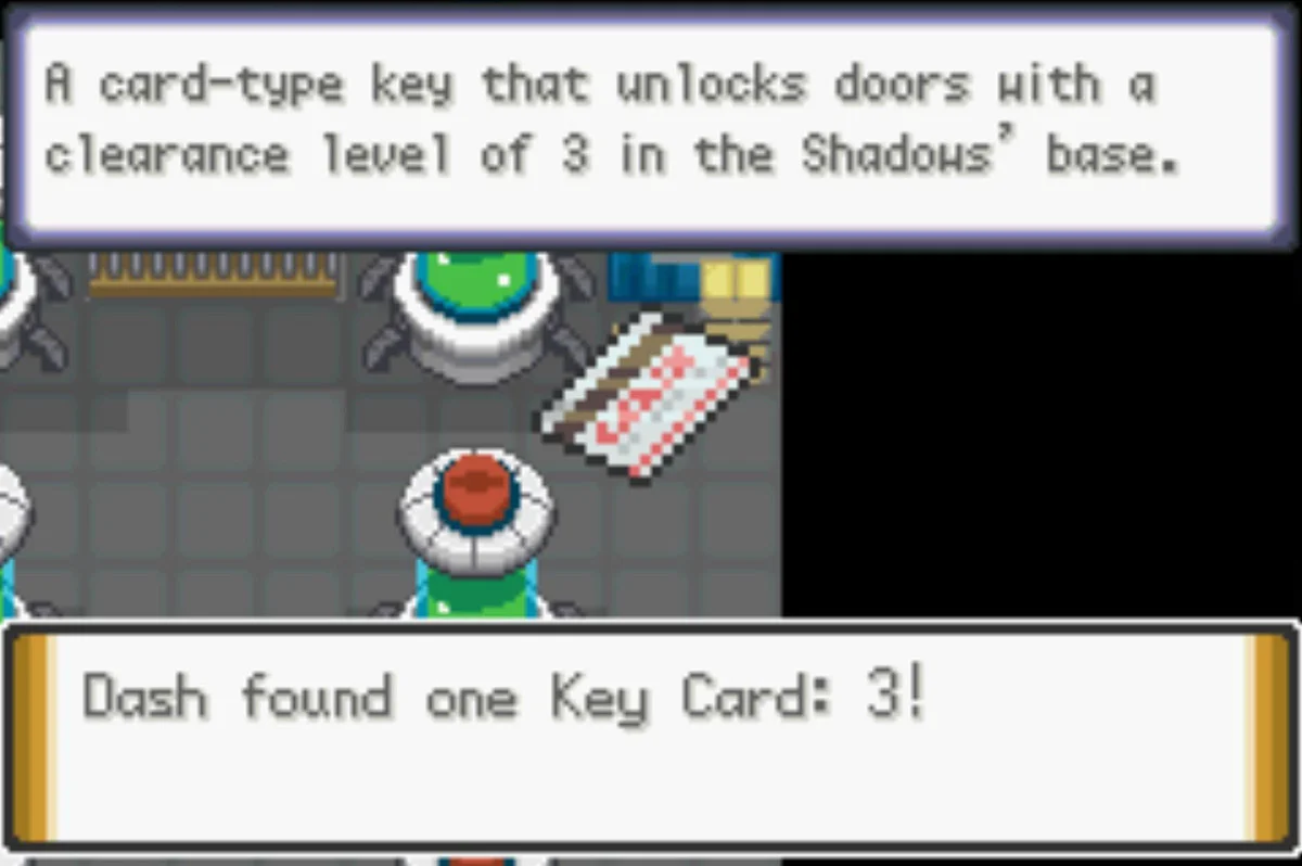 The final keycard / Pokémon Unbound