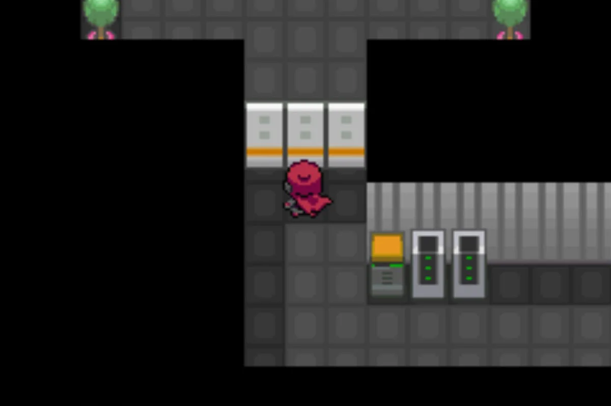 Unlock this door with the Level 3 Key Card / Pokémon Unbound