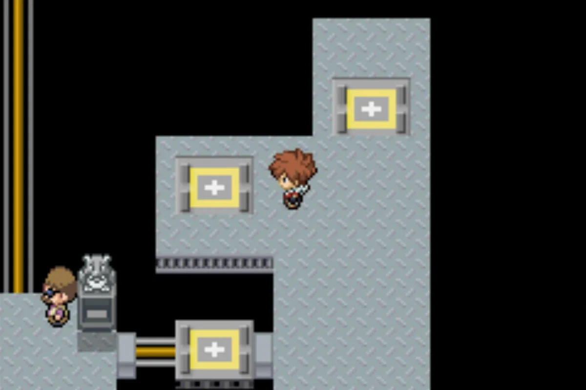 The first elevator / Pokémon Unbound