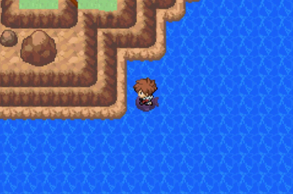 The southeast corner of the rocky island duo / Pokémon Unbound