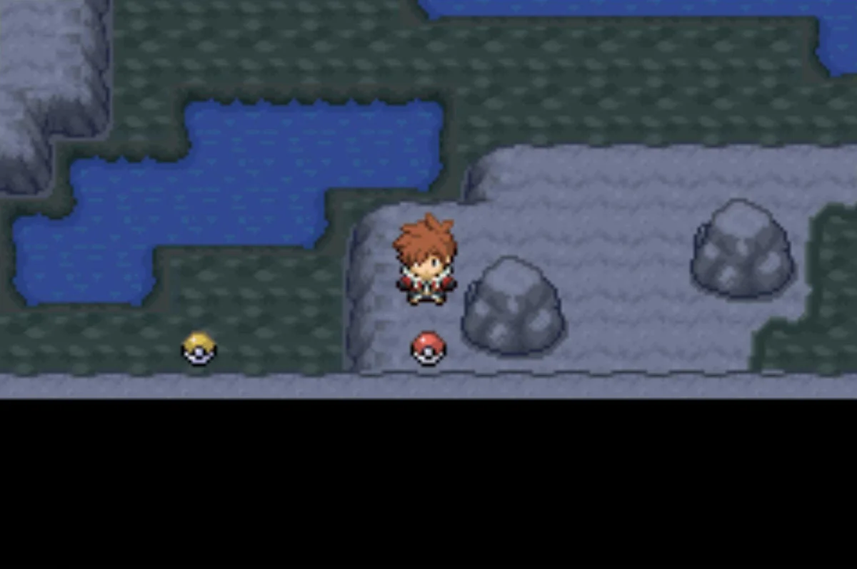 The first chamber of Thundercap Mountain / Pokémon Unbound