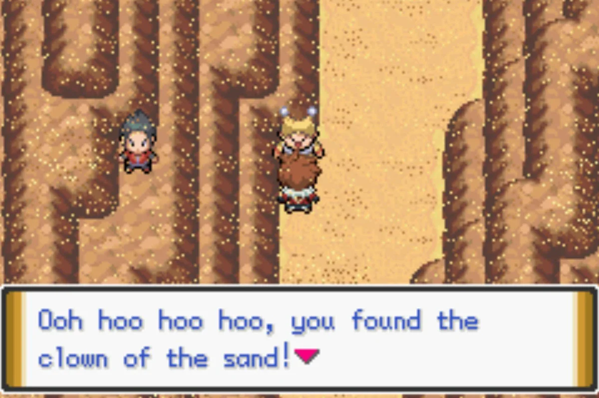 The clown of the sand / Pokémon Unbound