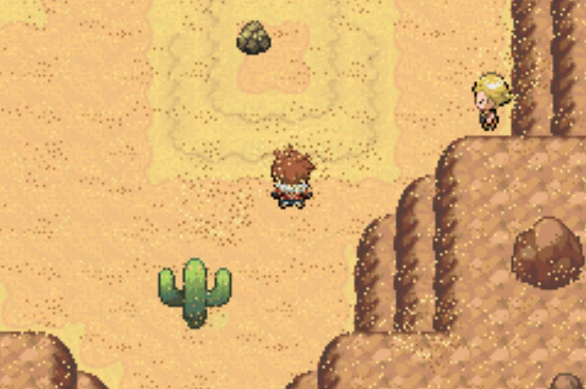 Guitarist Nelson, and the break in the bluffs south / Pokémon Unbound