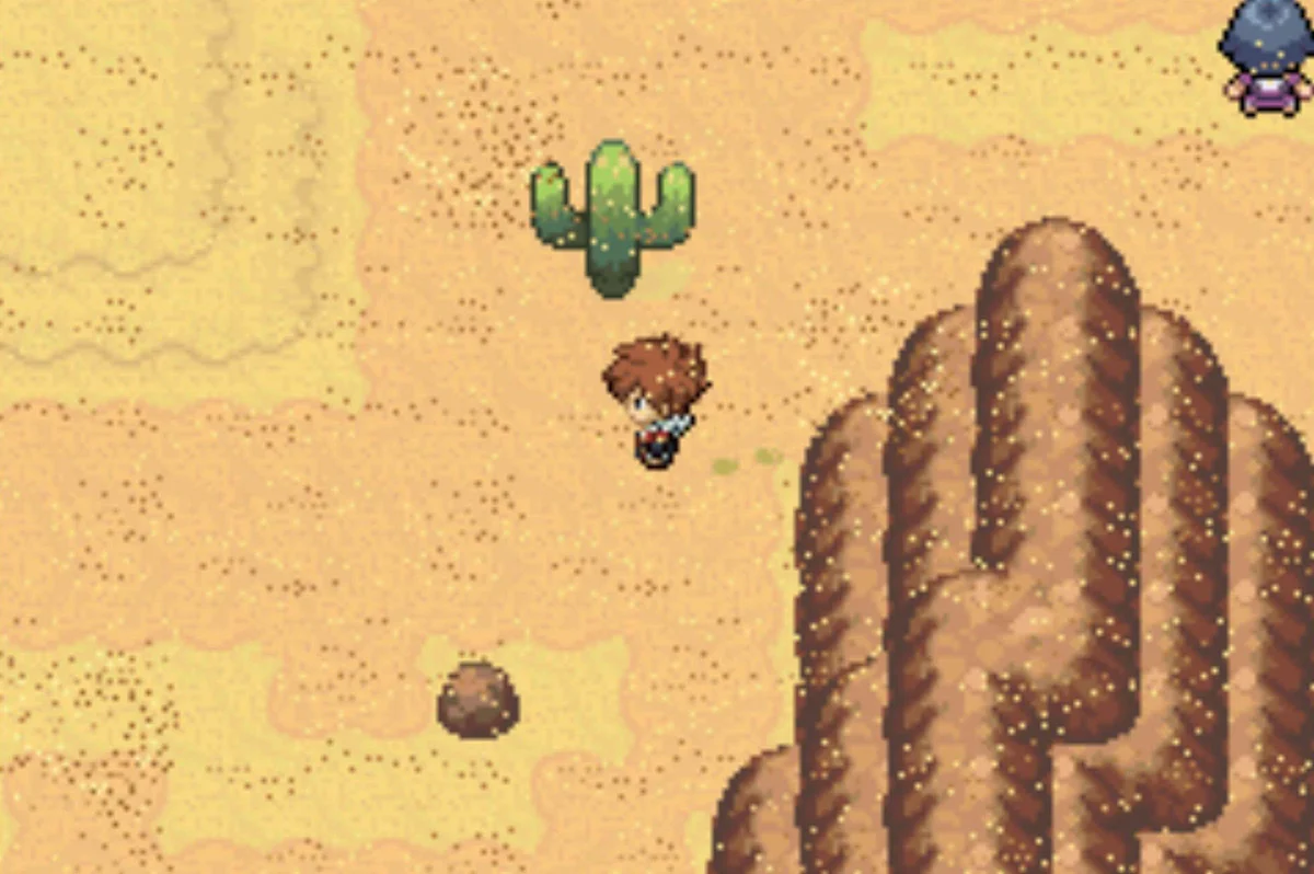 The north tip of the bluff / Pokémon Unbound