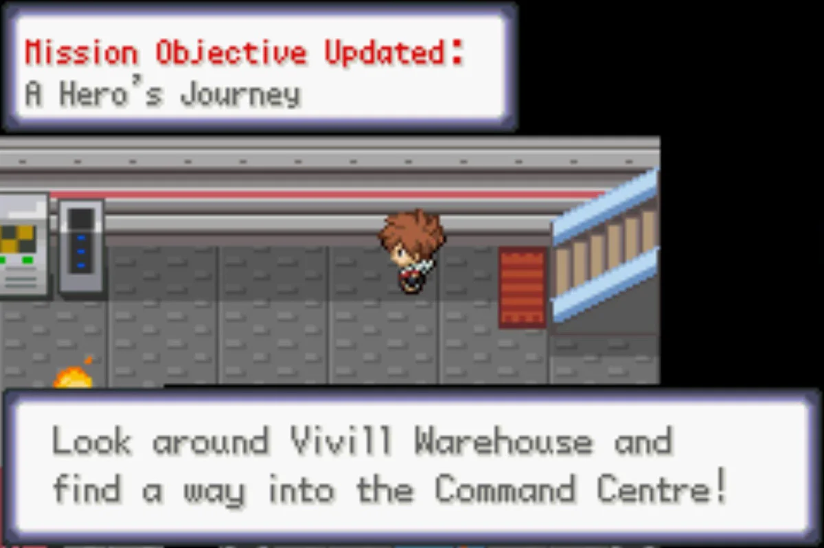 Arriving on B1F / Pokémon Unbound
