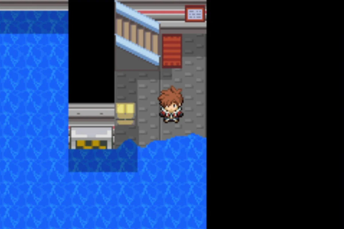 The Shadows’ ship broke through here / Pokémon Unbound