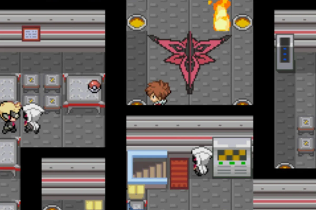 Use the southwest pad first / Pokémon Unbound