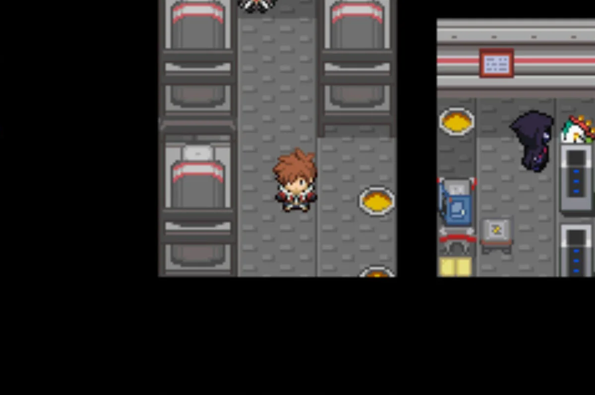 Take the top teleport pad to proceed / Pokémon Unbound