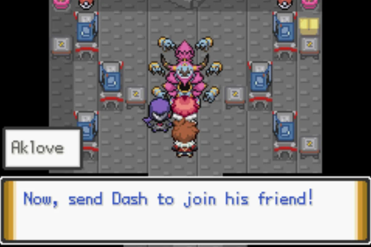 Hoopa obeys its current master / Pokémon Unbound