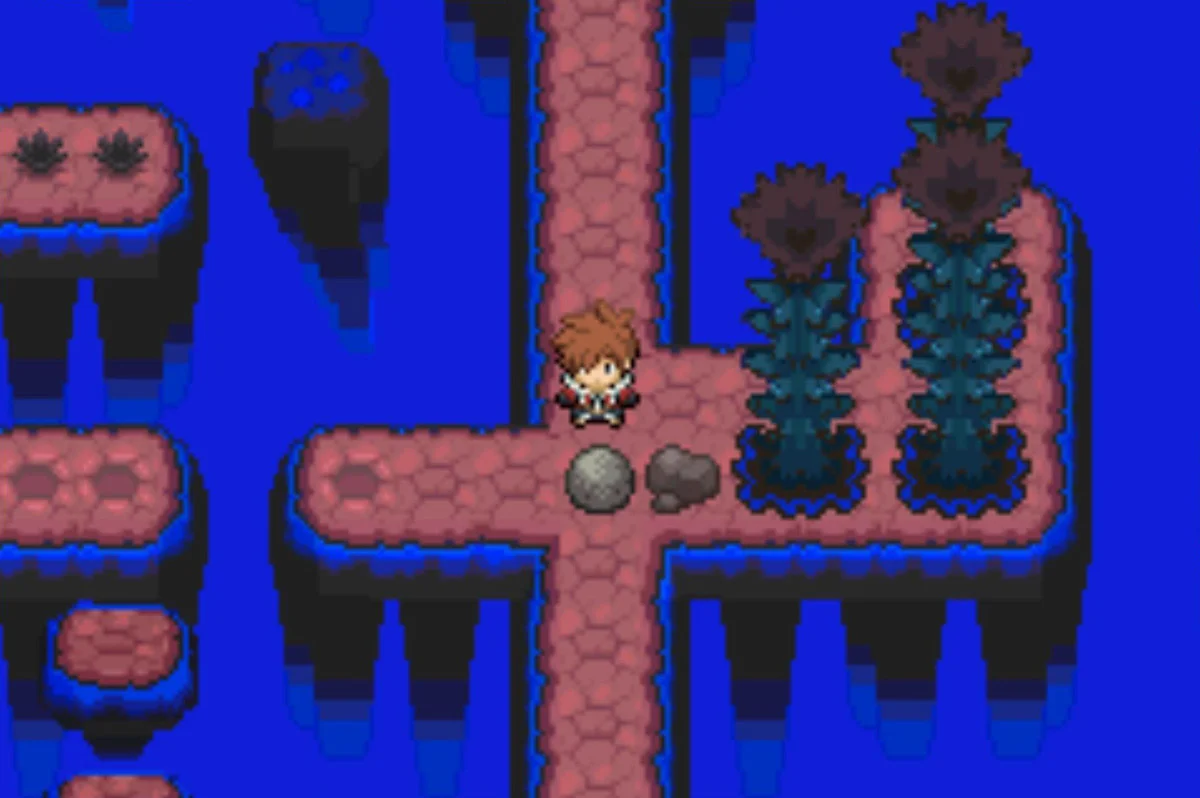 The boulder from before / Pokémon Unbound
