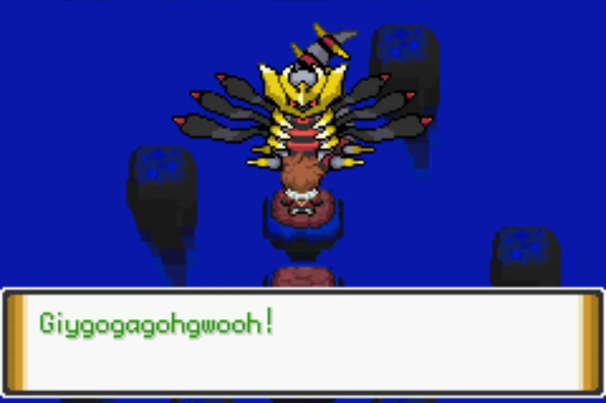 Giratina approaches / Pokémon Unbound