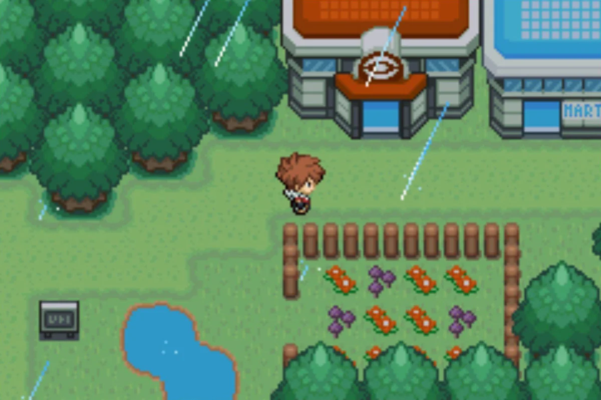 Only the Pokémon Center and Poke Mart are open / Pokémon Unbound