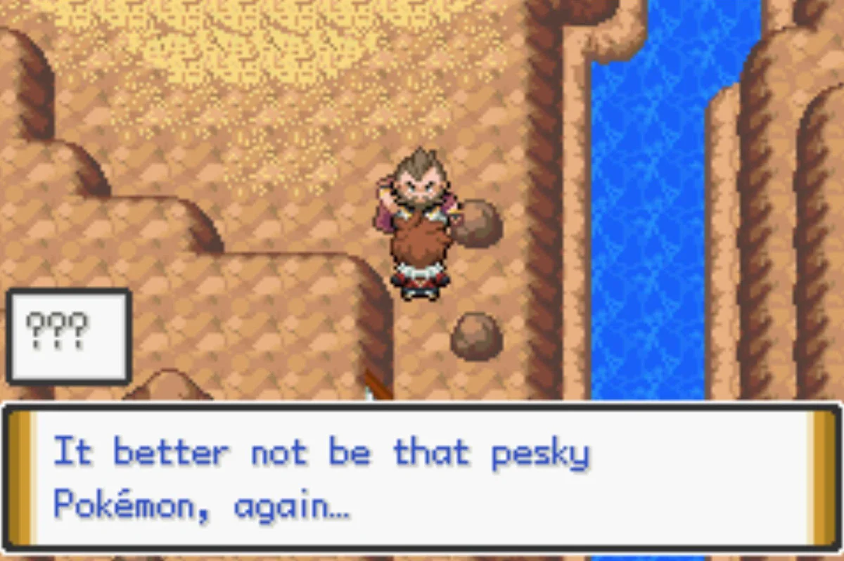 A stranger offers to help / Pokémon Unbound