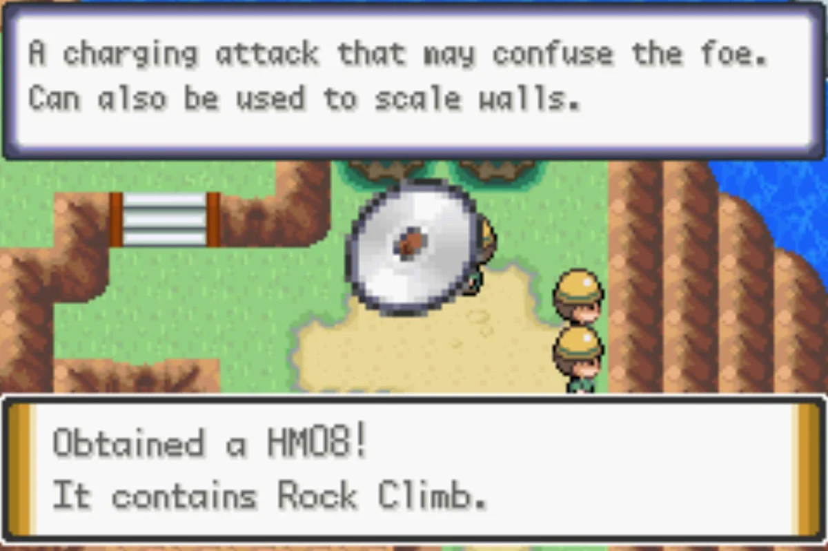 Rock Climb, but not quite yet / Pokémon Unbound