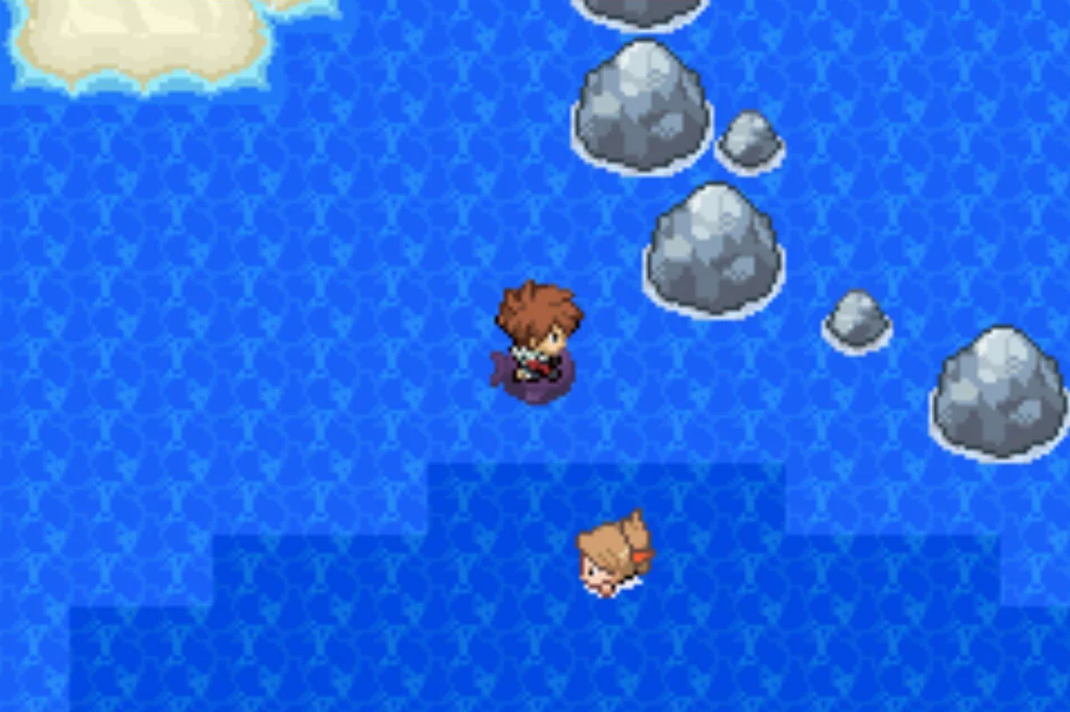 Swimmer Shirly and a huge Dive patch / Pokémon Unbound