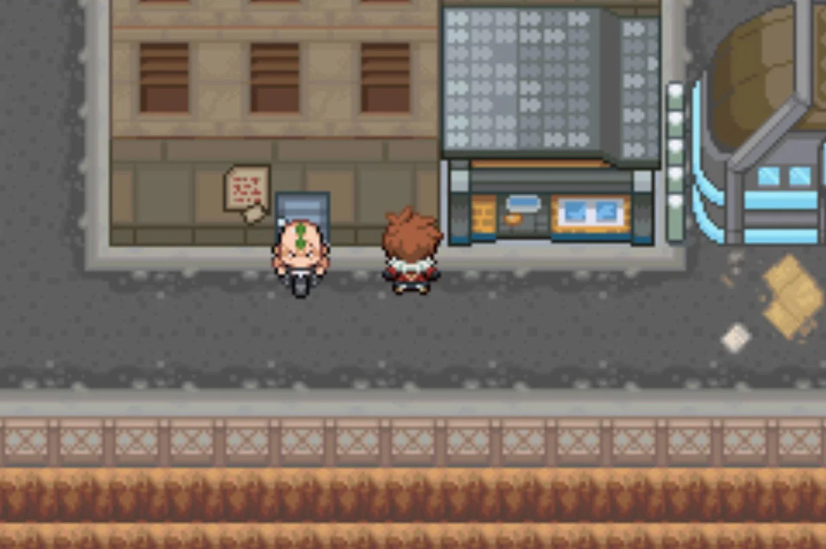 The Black Ferrorthorn HQ, near the Gym / Pokémon Unbound